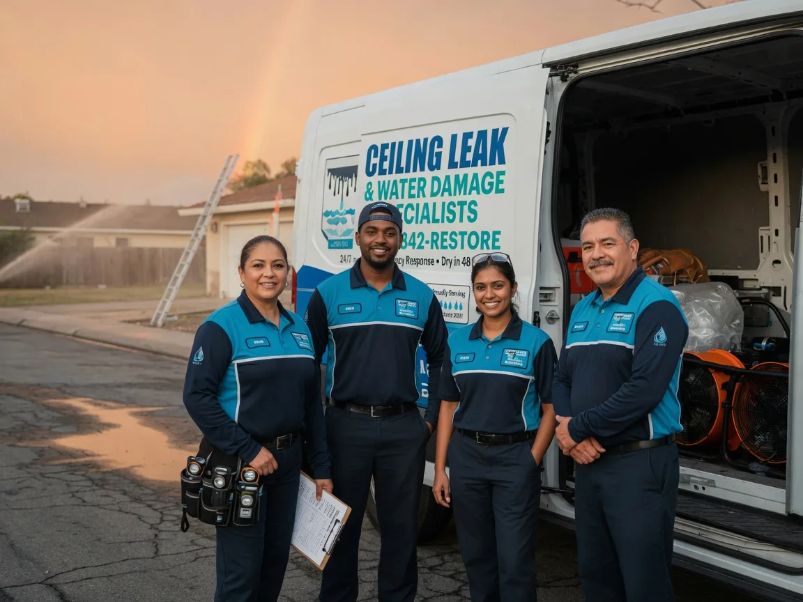 Ceiling Leak Cleanup company in Amma, WV